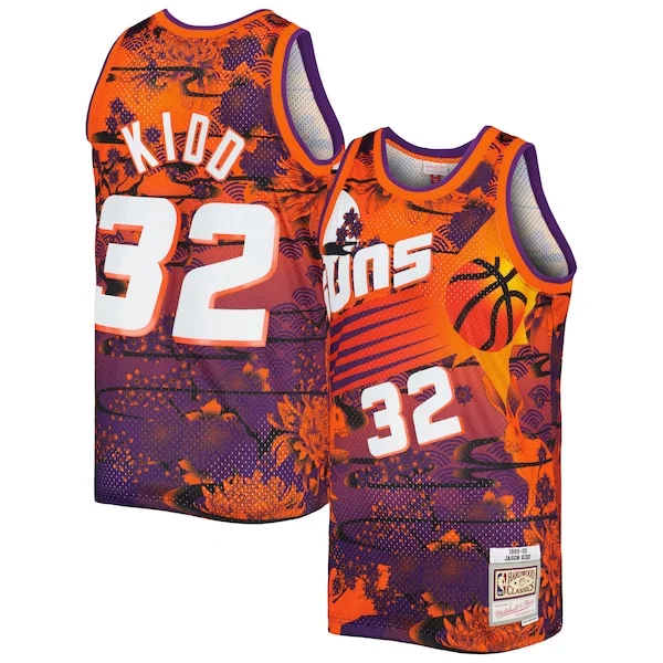 Carino Jason Kidd Phoenix Suns 1999/00 Hardwood Classics Lunar New Year Swingman Jersey Orange