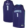 Carino LaMelo Ball Charlotte Hornets Jordan Brand Youth Swingman Jersey Statement Edition Purple