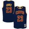 Carino Magnifico LeBron James Cleveland Cavaliers Youth 2008/09 Hardwood Classics Swingman Jersey Navy