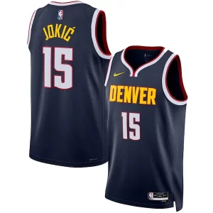 Carino Pratico Nikola Jokic Denver Nuggets Nike Unisex Swingman Jersey Icon Edition Navy