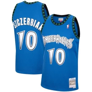 Carino Wally Szczerbiak Minnesota Timberwolves 2001/02 Hardwood Classics Swingman Jersey Blue