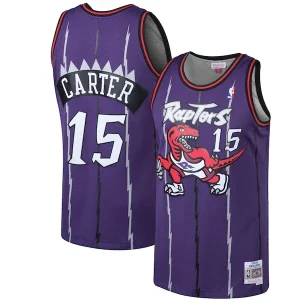 Classico Accattivante Vince Carter Toronto Raptors 1998/99 Hardwood Classics Swingman Jersey Purple/White