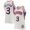 Classico Allen Iverson Philadelphia 76ers 1996/97 Hardwood Classics Authentic Jersey White