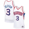 Classico Allen Iverson Philadelphia 76ers 1996/97 Hardwood Classics Swingman Jersey White/Red/Royal/Black