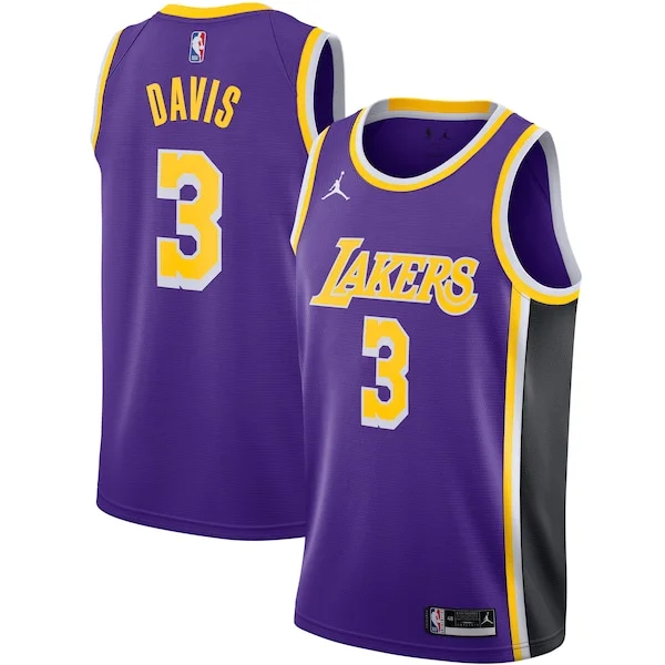 Classico Anthony Davis Los Angeles Lakers Jordan Brand 2020/21 Swingman Jersey Statement Edition Purple