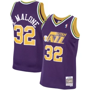 Classico Comodo Duraturo Karl Malone Utah Jazz 1991/92 Hardwood Classics Swingman Jersey Purple