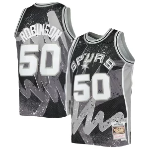 Classico David Robinson San Antonio Spurs Hardwood Classics 1998/99 Hyper Hoops Swingman Jersey Black