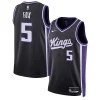 Classico De'Aaron Fox Sacramento Kings Nike Unisex Swingman Jersey Icon Edition Black/White