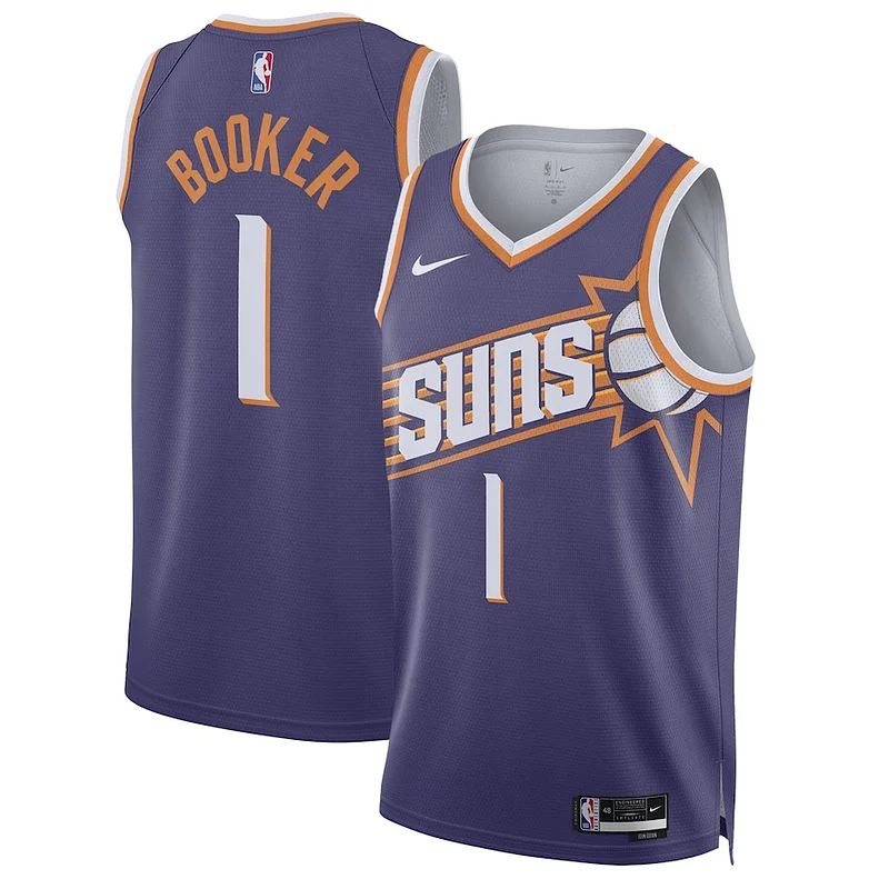 Delizioso Devin Booker Phoenix Suns Nike Unisex Swingman Jersey Association Edition Purple