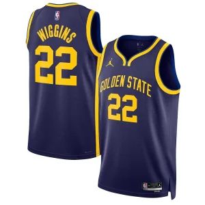 Ottimo Stupendo Andrew Wiggins Golden State Warriors Jordan Brand Unisex Swingman Jersey Statement Edition Navy