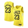 Carino Lauri Markkanen Utah Jazz Nike Unisex Swingman Jersey Association Edition Gold