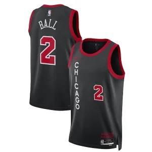 Classico Elegante Meraviglioso Lonzo Ball Chicago Bulls Nike Unisex 2023/24 Swingman Jersey Black City Edition
