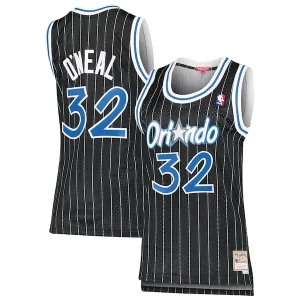 Classico Fascinante Elegante Shaquille O'Neal Orlando Magic Women's 1995/96 Hardwood Classics Swingman Jersey Black