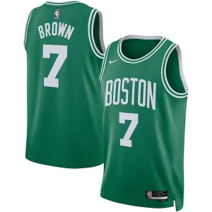 Classico Jaylen Brown Boston Celtics Nike Unisex Swingman Jersey Icon Edition Kelly Green