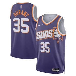 Classico Kevin Durant Phoenix Suns Nike Unisex Swingman Jersey Icon Edition Purple/White