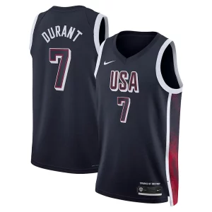 Classico Kevin Durant USA #7 Nike 2024 Swingman Player Jersey Navy