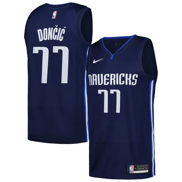 Classico Luka Dončić Dallas Mavericks Nike Swingman Player Jersey City Edition Navy