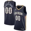 Classico New Orleans Pelicans Nike Swingman Custom Jersey Navy Icon Edition