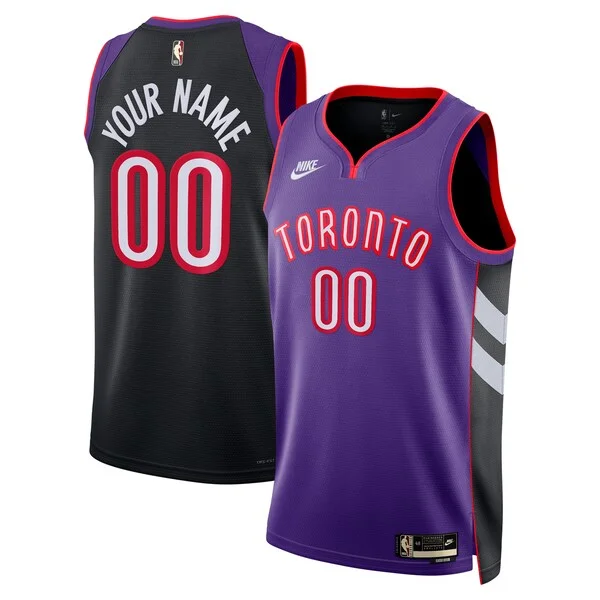 Classico Raffinato Toronto Raptors Nike Unisex Adult Swingman Custom Jersey Classic Edition Purple