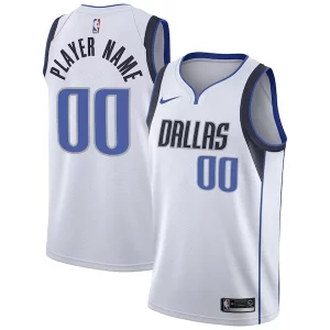 Classico Resistente Dallas Mavericks Nike Custom Swingman Jersey White Association Edition