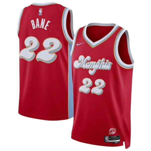 Classico Robusto Attraente Desmond Bane Memphis Grizzlies Nike Unisex 2024/25 Swingman Player Jersey City Edition Red