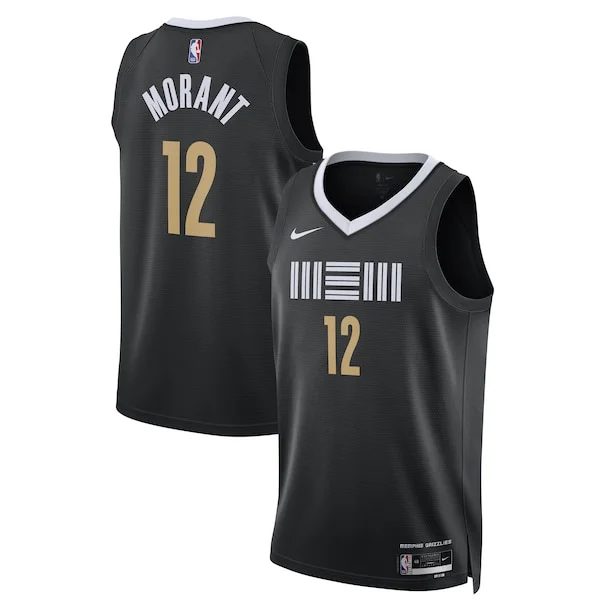 Classico Splendido Ja Morant Memphis Grizzlies Nike Unisex 2023/24 Swingman Jersey Black City Edition