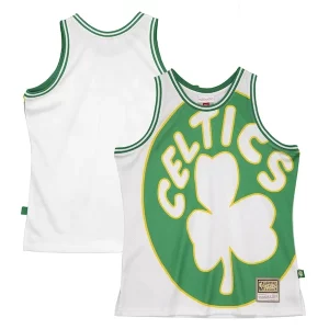 Classico Stupendo Prestigioso Boston Celtics Hardwood Classics Blown Out Fashion Jersey White