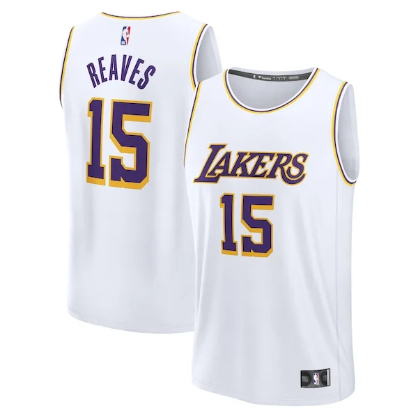 Comodo Austin Reaves Los Angeles Lakers Youth Fast Break Replica Player Jersey Association Edition White