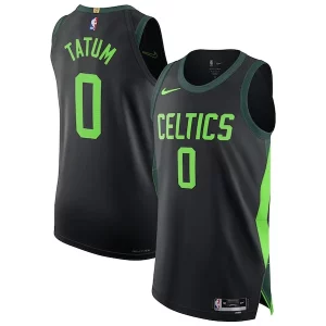 Comodo Carino Jayson Tatum Boston Celtics Nike 2024/25 Authentic Player Jersey City Edition Black