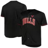 Prestigioso Fascinante Robusto Chicago Bulls Profile Big & Tall Pop Jersey Black