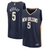 Comodo Dejounte Murray New Orleans Pelicans Youth Fast Break Replica Player Jersey Icon Edition Navy