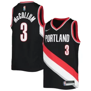 Comodo Duraturo Fantastico C.J. McCollum Portland Trail Blazers Nike Youth 2021/22 Diamond Swingman Jersey Icon Edition Black