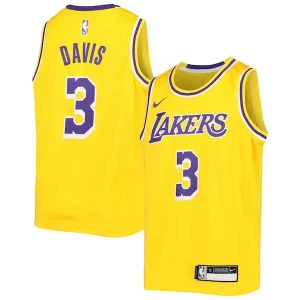 Comodo Gorgeous Cool Anthony Davis Los Angeles Lakers Nike Youth Swingman Jersey Icon Edition Gold