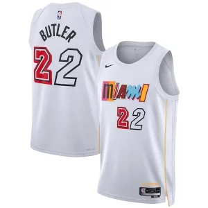 Comodo Jimmy Butler Miami Heat Nike Unisex 2022/23 Swingman Jersey City Edition White