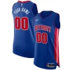 Comodo Magnifico Detroit Pistons Nike Authentic Custom Jersey Blue Icon Edition
