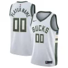 Comodo Milwaukee Bucks Nike 2020/21 Swingman Custom Jersey Association Edition White