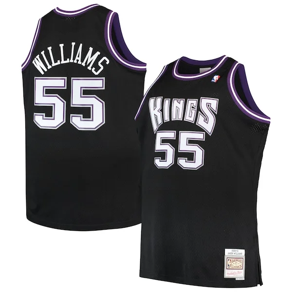 Comodo Versatile Lussuoso Jason Williams Sacramento Kings Big & Tall 2000/01 Hardwood Classics Swingman Jersey Black