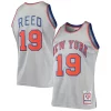 Comodo Willis Reed New York Knicks 75th Anniversary 1969/70 Hardwood Classics Swingman Jersey Silver