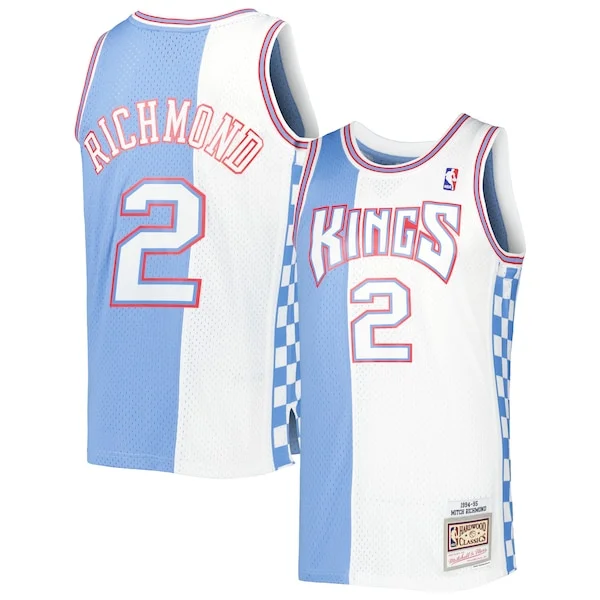 Cool Accattivante Mitch Richmond Sacramento Kings 1994 95 Hardwood Classics Reload 3.0 Swingman Jersey White