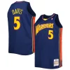 Cool Baron Davis Golden State Warriors Big & Tall Hardwood Classics 2006/07 Swingman Jersey Navy