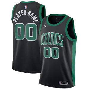 Cool Boston Celtics Jordan Brand Swingman Custom Jersey Statement Edition Black