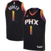 Cool Classico Devin Booker Phoenix Suns Jordan Brand Youth Swingman Jersey Statement Edition Black