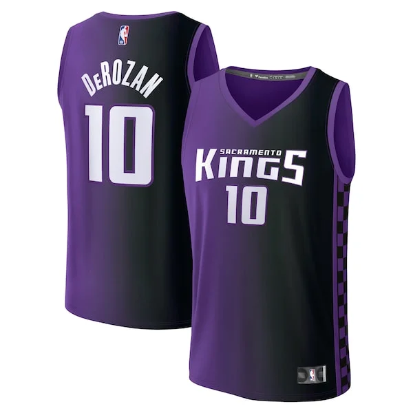Cool DeMar DeRozan Sacramento Kings Youth Fast Break Replica Player Jersey Statement Edition Purple