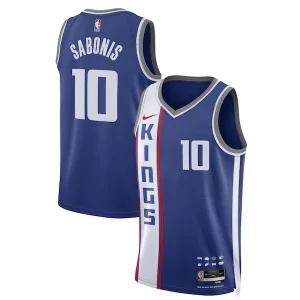 Cool Domantas Sabonis Sacramento Kings Nike Unisex 2023/24 Swingman Jersey Blue City Edition