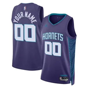 Cool Fantastico Charlotte Hornets Jordan Brand Unisex 2022/23 Swingman Custom Jersey Statement Edition Teal