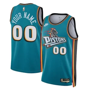 Cool Fascinante Gorgeous Detroit Pistons Nike Unisex 2022/23 Custom Swingman Jersey Classic Edition Teal