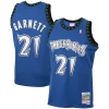 Cool Fascinante Raffinato Kevin Garnett Minnesota Timberwolves 2001/02 Hardwood Classics Swingman Jersey Blue