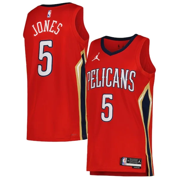Cool Herbert Jones New Orleans Pelicans Jordan Brand Unisex Swingman Jersey Statement Edition Red