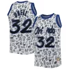 Cool Magnifico Shaquille O'Neal Orlando Magic 1994/95 Hardwood Classics Doodle Swingman Jersey White