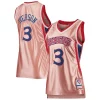 Cool Meraviglioso Carino Allen Iverson Philadelphia 76ers Women's 75th Anniversary Rose Gold 1996 Swingman Jersey Pink